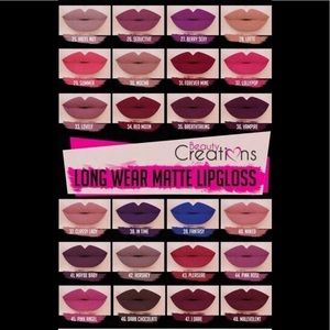 Beauty creations matte 24hr lipstick